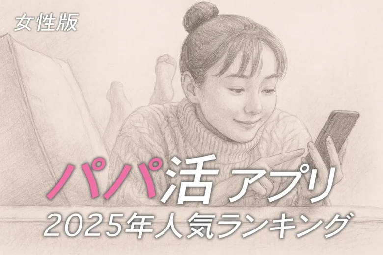 女性におすすめしたい!パパ活アプリ人気ランキング